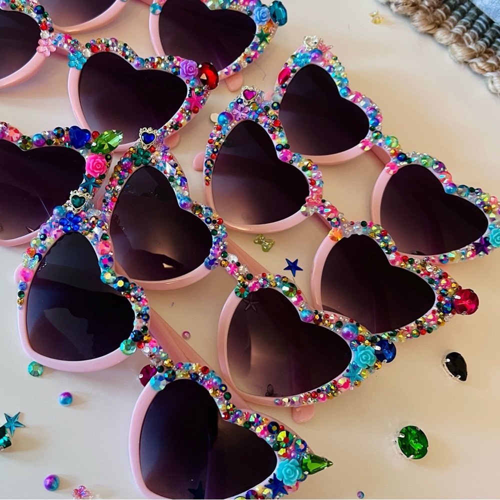 Bedazzled Custom Glasses